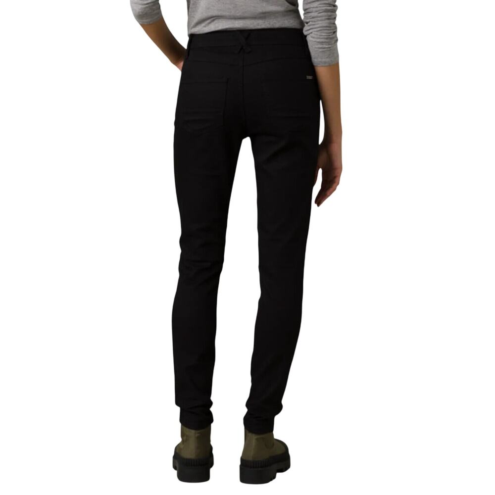 prAna Womens Oday Skinny Jeans Size 10 30x30 Black Out High Rise Stretch NWT - Picture 2 of 10